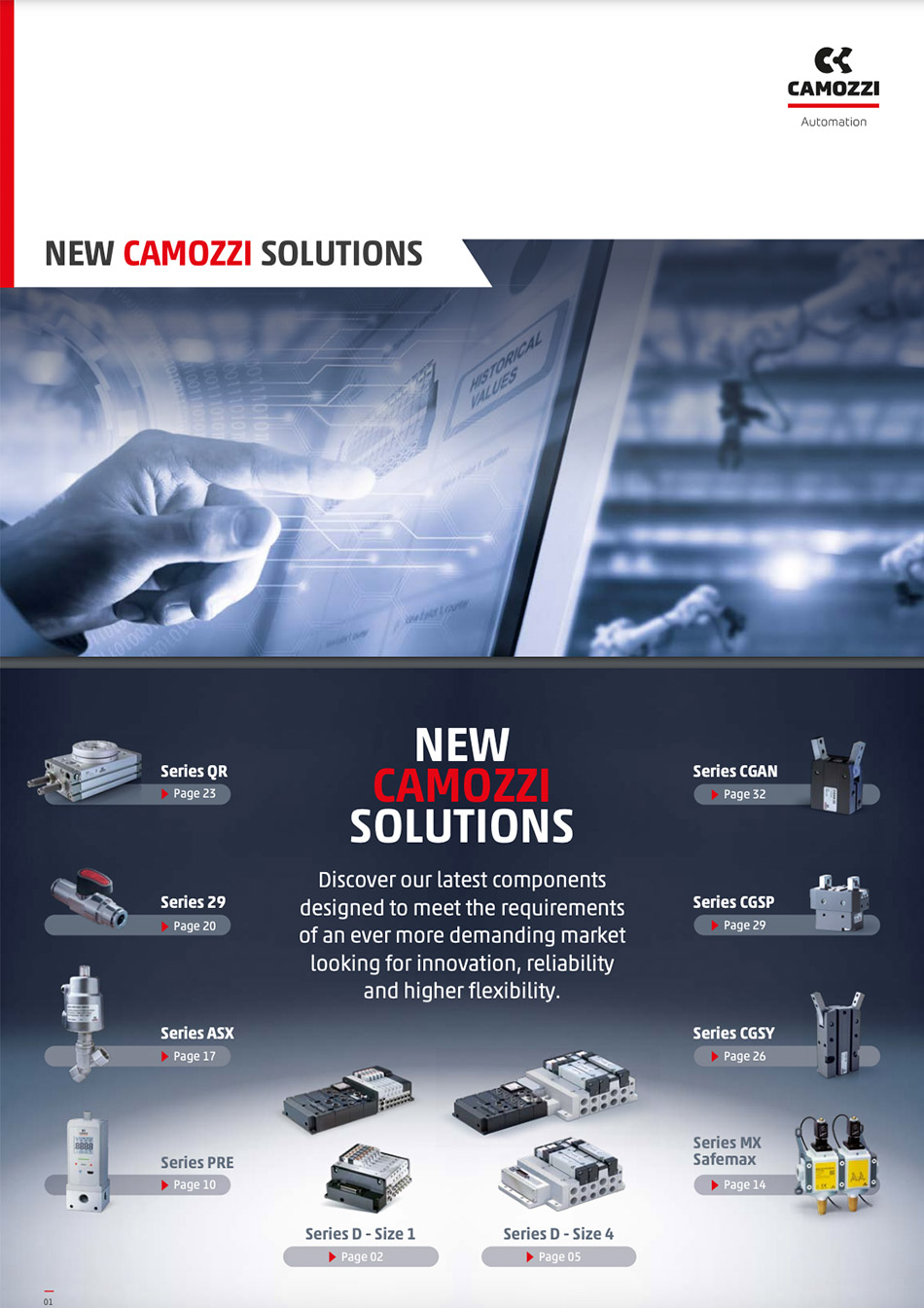 Download: Camozzi - 2021 New Products Brochure