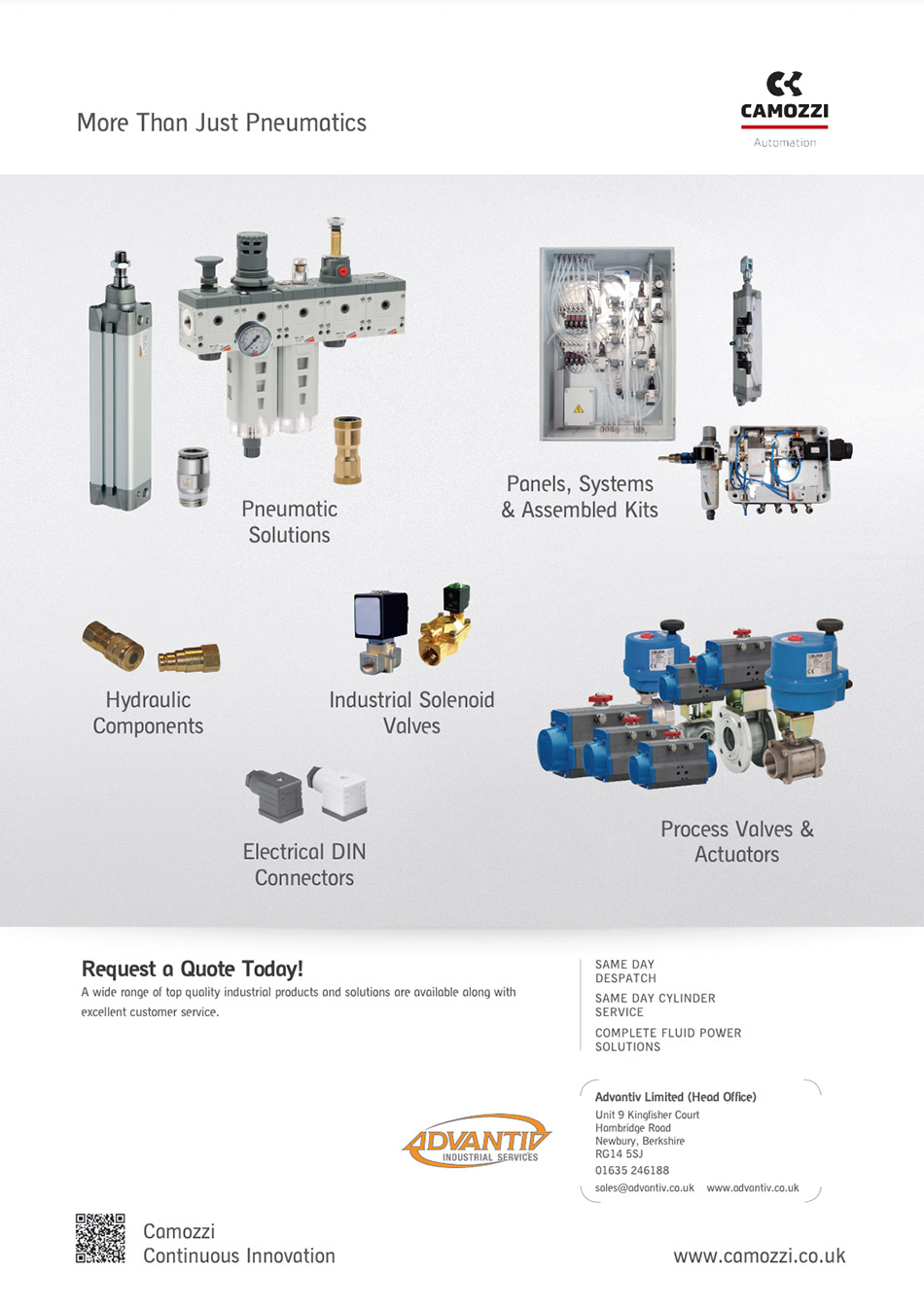 Download: Camozzi - Fluid Power Solutions Brochure