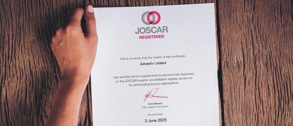 Advantiv has achieved the prestigious JOSCAR accreditation for 2024